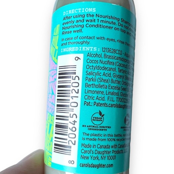 Carol's Daughter Born To Repair Shampoo Conditioner  & Treatment Sample Set - Picture 7 of 9